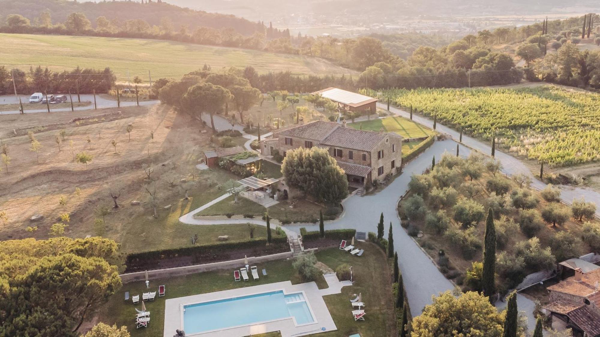 Borgo Siliano - Antico Podere Siliano Villa Citta della Pieve Bagian luar foto